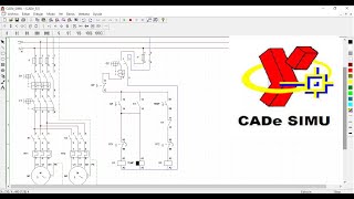 Arranque de dos motores trifásicos con temporizador a la desconexión CADe SIMU [upl. by Elie441]