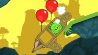 Bad Piggies 37 falling down carefully 2024 [upl. by Edward]