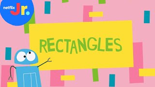 What Is A Rectangle  Shape Songs with the StoryBots  Netflix Jr [upl. by Heymann]