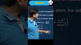 Tricks to Solve Bohrs Model Problems  Atoms  Shorts InfinityLearnJEE [upl. by Wadell]