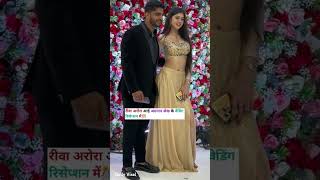 Riva arora Arrived at Adnaans wedding reception dailyviral rivaarora adnaanshaikh [upl. by Hazen]