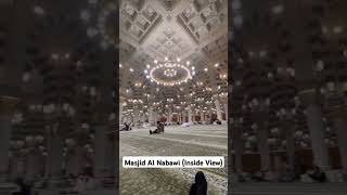 Inside View of Masjid Al Nabawi madinah [upl. by Liponis]