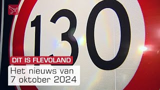 Dit is Flevoland van maandag 7 oktober 2024  Omroep Flevoland [upl. by Elleniad]