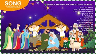 Best Christian Christmas Songs with Lyrics  Christmas Songs  Milkolo Kids TV christmas [upl. by Hung979]