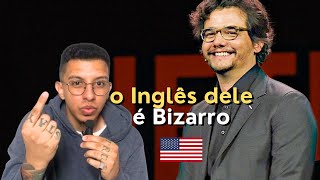 WAGNER MOURA FALA BEM INGLÊS 🐒 REACT amp AULA [upl. by Aivatahs]