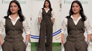 Indian Professional Shooter Manu Bhaker Arrives For Reliance Foundation Event😍❤️🔥 [upl. by Nnylassej]