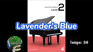 Lavender’s Blue P20  Piano Marvel Method Level 2 [upl. by Adeuga]