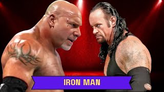 FULL MATCH Goldberg vs The Undertaker wwe 2k24 wrestling IRON MAN [upl. by Spillihp761]