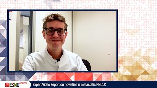 ESMO21 Expert Video Report on novelties in metastatic NSCLC [upl. by Ydnyl]