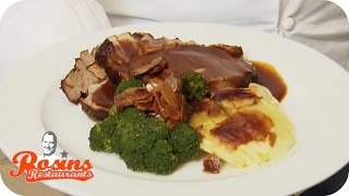 Rosins Restaurants  Rosins Rezept Schweinebraten mit Kartoffelgratin  kabel eins [upl. by Attenhoj878]