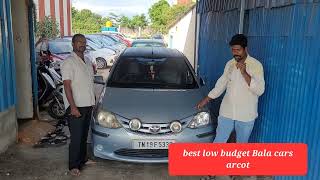 Etios Liva 2012 sold video best low budget Bala cars Arcot [upl. by Oneida365]