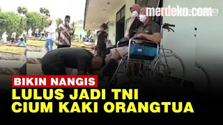 Bertemu Jenderal Andika saat Ayah Stroke di RSPAD Serda Andre Lulus Jadi TNI [upl. by Ahsienet]