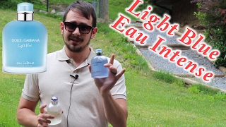 Light Blue Pour Homme Eau Intense by Dolce amp Gabbana Fragrance Review [upl. by Cogan]