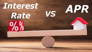 Mortgage APR vs Interest Rate Whats the difference [upl. by Rimidalv]