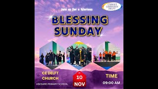 CE Delft BLESSING SERVICE 10 NOVEMBER 2024 [upl. by Jotham186]