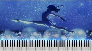 DandaDan Episode 7 OST  Acro Silkys Flashback Piano Tutorial  sheet [upl. by Attena]