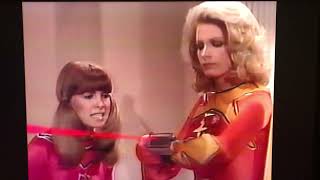 Electra Woman amp Dyna Girl opening credits with no sound FX from 1976 [upl. by Eimmak]