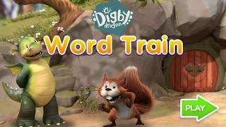 Digby Dragon Word Train Дракон Дигби Поезд со словами [upl. by Malena]