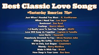 Best Classic Love Songs 70s [upl. by Werner80]