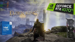 Elden Ring  4K RTX 4070 Ti  Intel® Core™ i714700K Ultra Raytracing [upl. by Awhsoj]