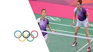 Badminton Womens Doubles  Korea v China  London 2012 Olympics [upl. by Funk]