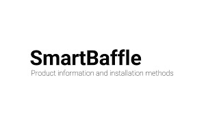 SmartBaffle insulation baffle installation methods and product information [upl. by Thackeray]