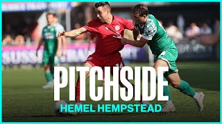 PITCHSIDE  Hemel Hempstead Town [upl. by Thinia]