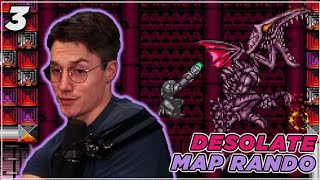 Extreme DESOLATE Map Rando  Super Metroid  FINALE [upl. by Mur]