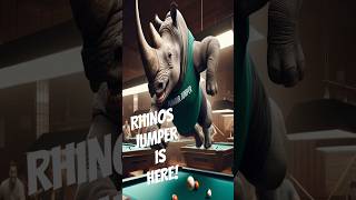 Rhino Billiards PARKOUR Jump Cue Is Hot Shorts [upl. by Enawd]