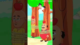 Motu Patlu Vs Amit Ghasitaram  Motu Patlu Bengali Cartoon cartoon​ shorts​ viral​ animation​ [upl. by Ballman]