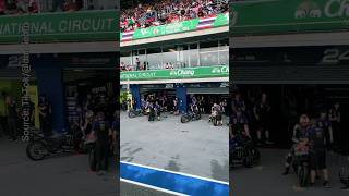 Rins and Quartararo Compact Movement  thaigp motogp [upl. by Aekan79]