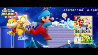 New Super Mario Bros U Deluxe🌰8Wendys Pinguine [upl. by Iras893]