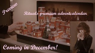 Preview of the premium Rituals adventcalendar unboxing  Full size video Dutch  Part 1 [upl. by Joela]