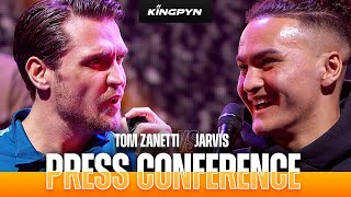 TOM ZANETTI VS JARVIS  Full Press Conference [upl. by Celinda]