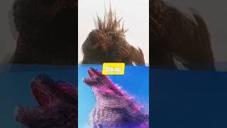 Legendary godzilla vs minus one godzilla 😳 godzilla shorts [upl. by Telimay]