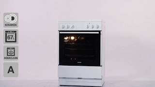 Gorenje EC4615E17WKT Komfyr [upl. by Siro]