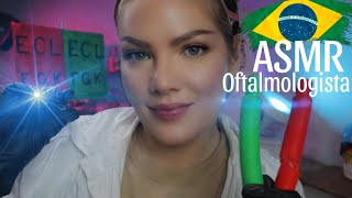 ASMR Exame dos Olhos Super Relaxante [upl. by Candis]