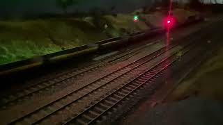 Dusk at Heaton Lodge Junction  Britains Biggest Model Railway [upl. by Clemen]