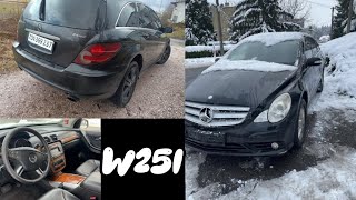 Car 17 MB  Mercedes W251 R  class R300 R500 Long 4matic R320 cdi 165 kw bazoscz [upl. by Rusert]