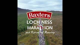 The Start Line of Baxters Loch Ness Marathon [upl. by Mastat]