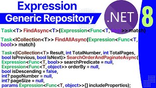 how to implement Expression with generic repository pattern [upl. by Ule184]