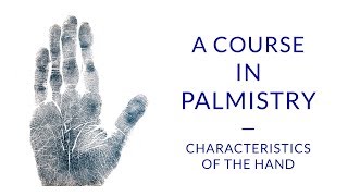 Palmistry  Four Characteristics of Hand  Flexibility Texture Color Consistency Analysis 712 [upl. by Ahsinyar]