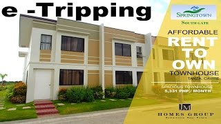 Pagibig Rent to Own Houses in Tanza Cavite Springtown Villas Southgate [upl. by Hadley]