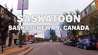 Saskatoon Saskatchewan Canada  Driving Tour 4K [upl. by Nealy]