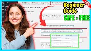 WordPress Google Search Console Verification with plugin 2024  Full Guide [upl. by Fleta]