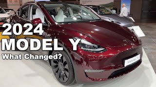 New 2024 Tesla Model Y Is Here With New White Interior Softer Seats And More [upl. by Livingstone]