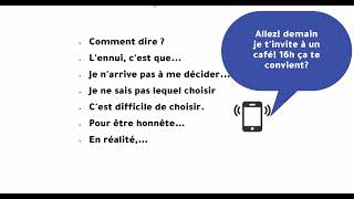 comment diton en français pour exprimer lhésitation [upl. by Vonny]