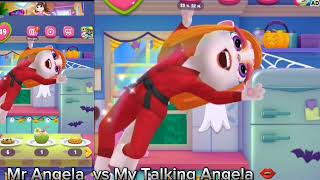 Mr Angela 2 vs My Talking Angela 2 update Discover [upl. by Eiramassenav]