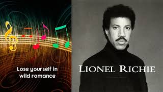 All Night Long Lyrics  Lionel Richie [upl. by Elli640]