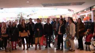 Flashmob Christelijk Jongerenkoor de Morgenster  Alblasserdam [upl. by Evangelist]